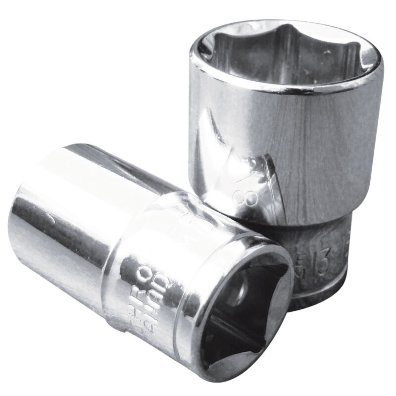 DADO CORTO 3/16" 6 PUNTOS CUADRO 1/4"