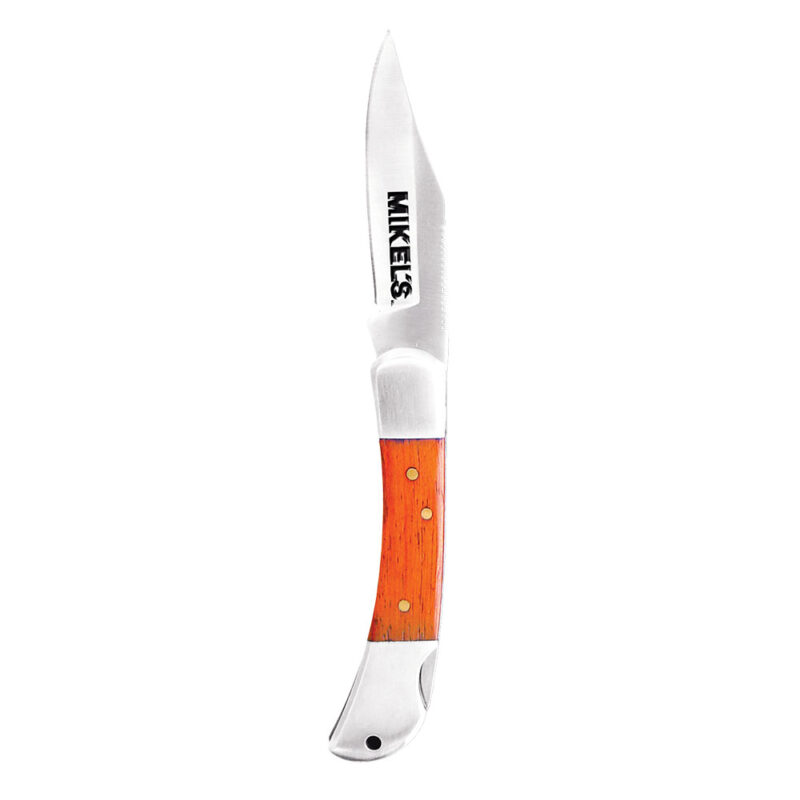 NAVAJA C/MANGO DE MADERA CON ESTUCHE
